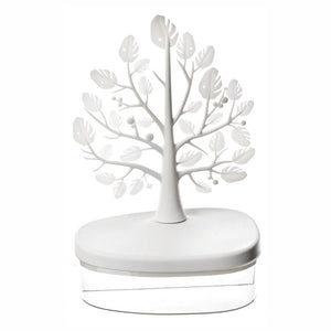 Tree-Shaped Multi-Layer Jewelry and Cosmetics Display Organizer