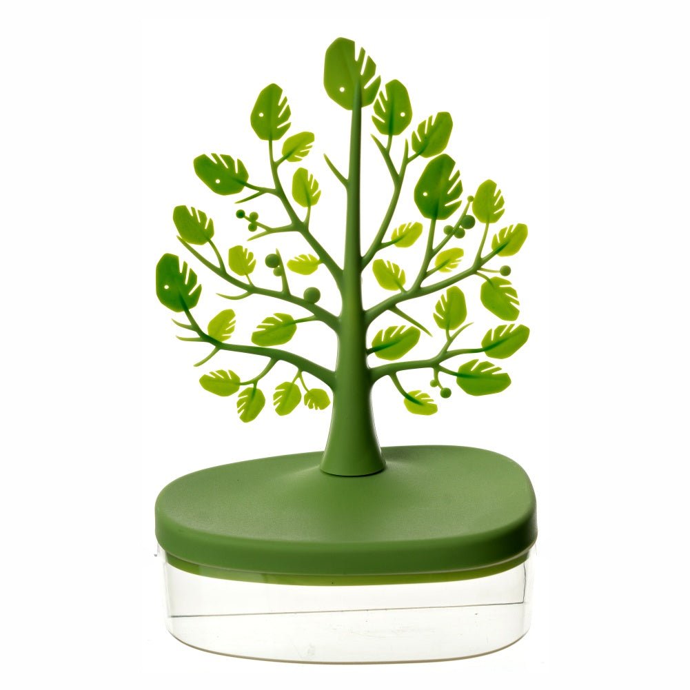 Tree-Shaped Multi-Layer Jewelry and Cosmetics Display Organizer