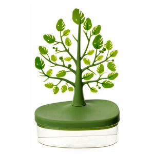 Tree-Shaped Multi-Layer Jewelry and Cosmetics Display Organizer