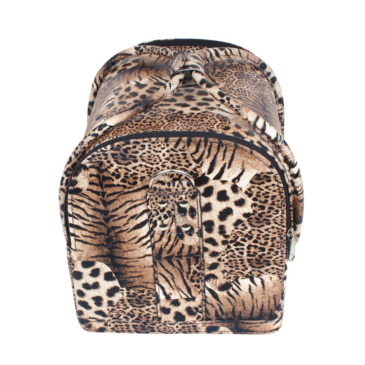 Croc-Embossed Premium Travel Beauty Case - Spacious Cosmetic Organizer Bag