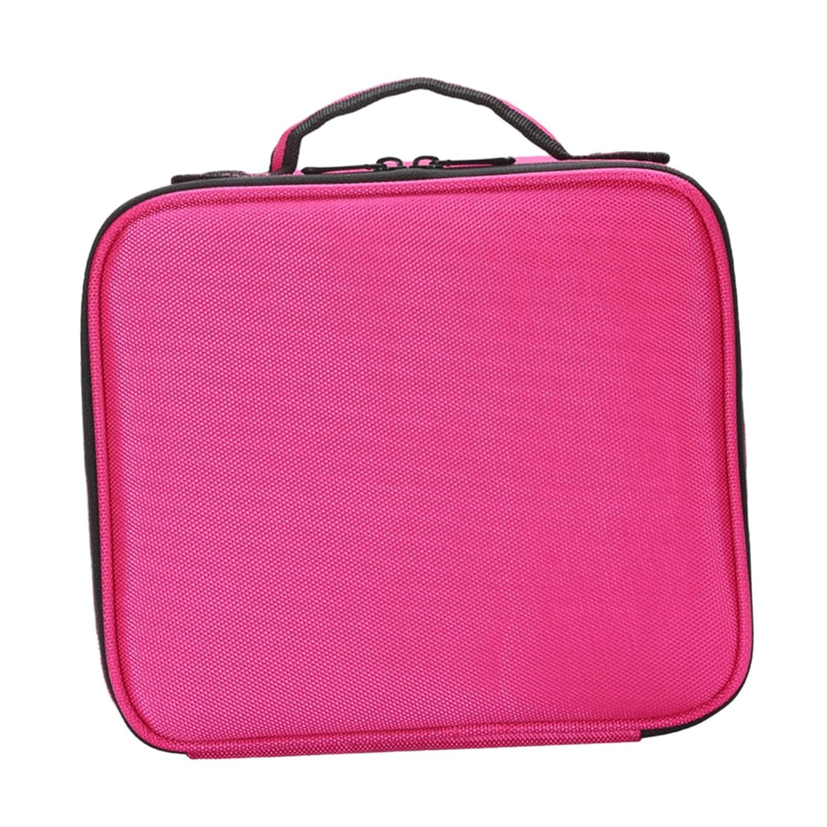 Croc-Embossed Premium Travel Beauty Case - Spacious Cosmetic Organizer Bag