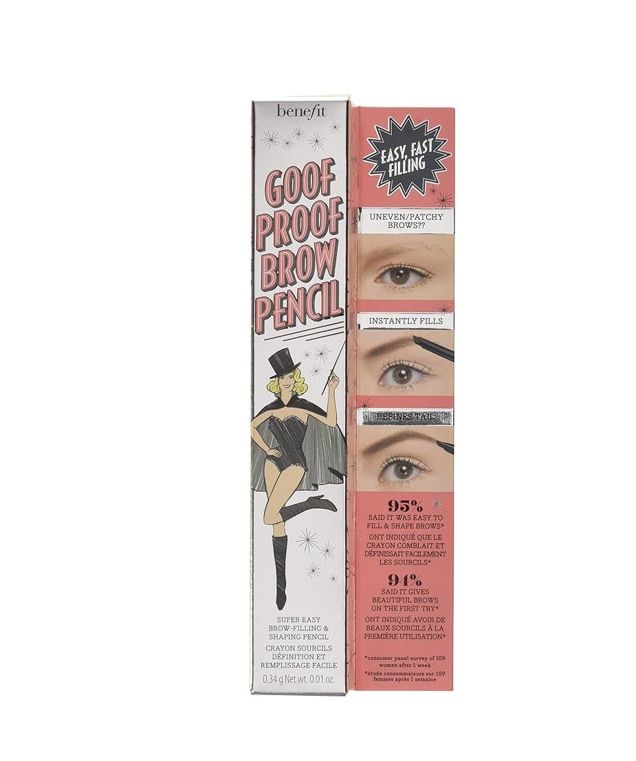 Benefit Goof Proof Brow Pencil - Easy Fill and Shape Eyebrow Pencil 0.34g
