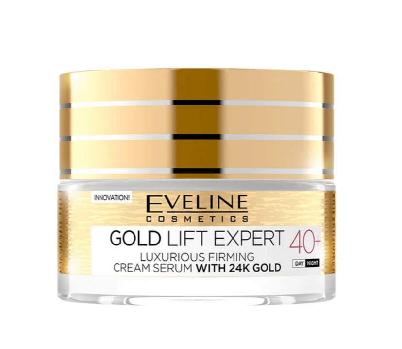Eveline Gold Lift Firming Face Cream - Anti-Wrinkle Day and Night Formula