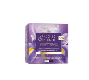 Eveline Gold Lift Firming Face Cream - Anti-Wrinkle Day and Night Formula