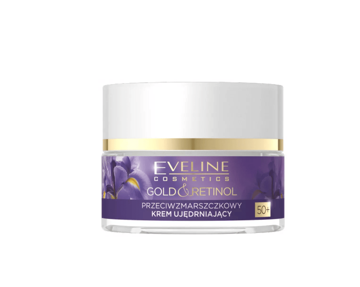 Eveline Gold Lift Firming Face Cream - Anti-Wrinkle Day and Night Formula