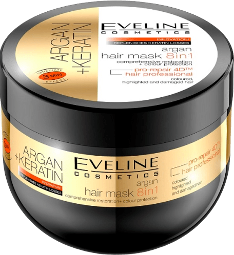 Eveline Hair Repair Collection - Argan & Keratin Mask, Oil and Scalp Treatment