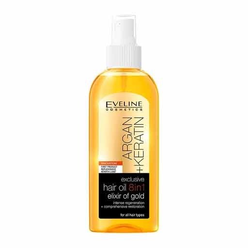 Eveline Hair Repair Collection - Argan & Keratin Mask, Oil and Scalp Treatment