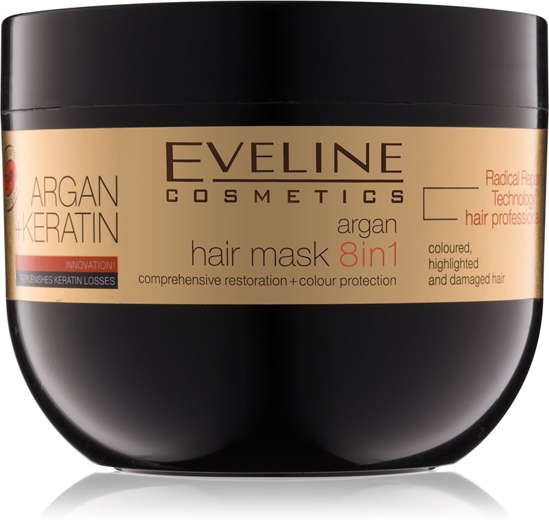 Eveline Hair Repair Collection - Argan & Keratin Mask, Oil and Scalp Treatment